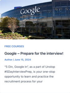 Free Google Course